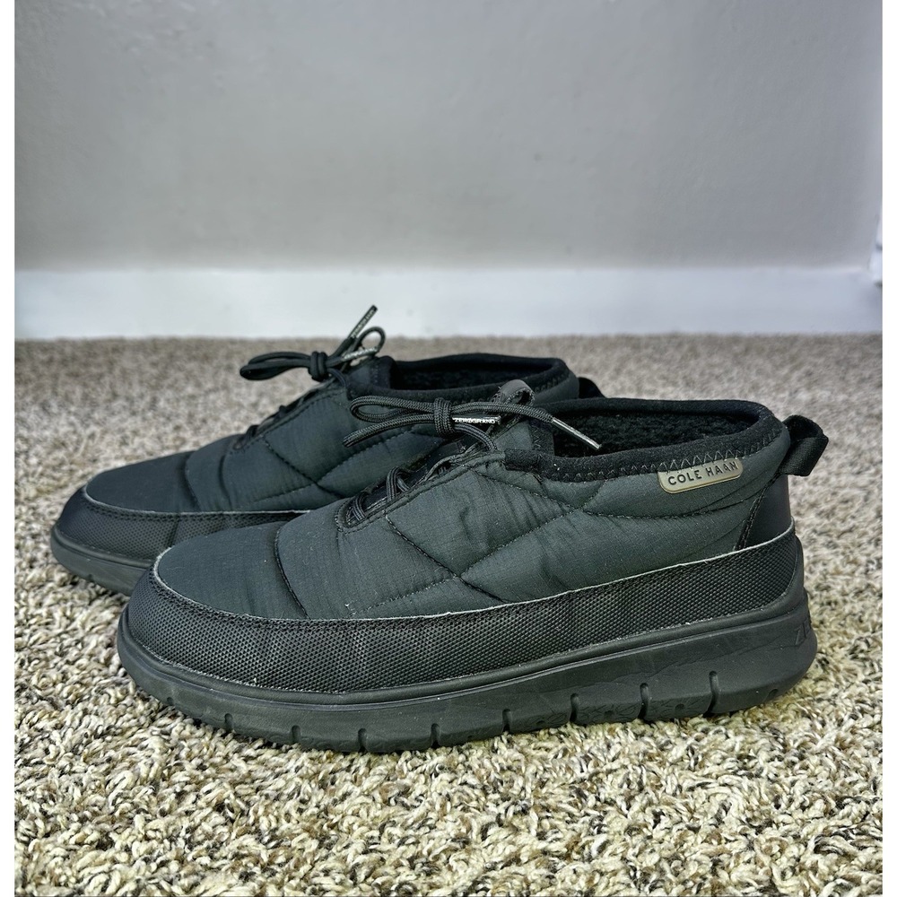 Cole Haan Shoes Mens Size 7 Generation ZeroGrand Rec Mid Sneakers Black C35686 - Picture 1 of 9